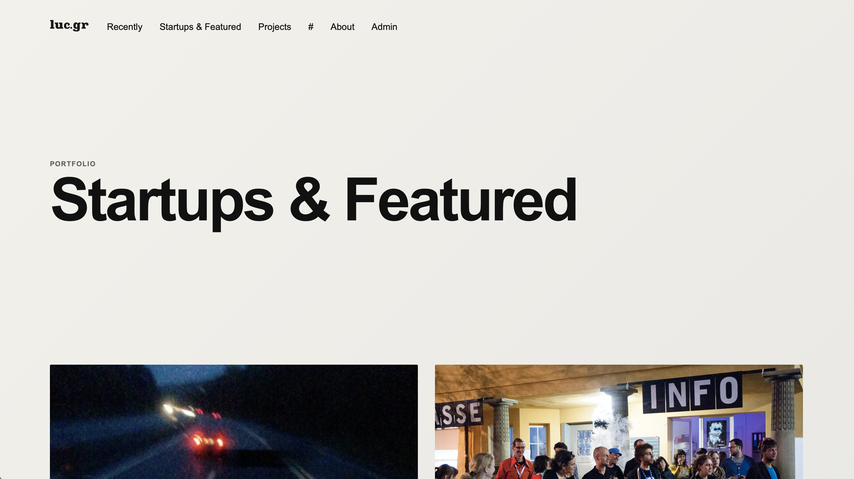 Portfolio-Website luc.gr