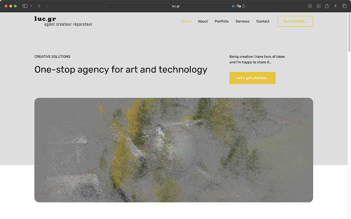 Portfolio-Website luc.gr