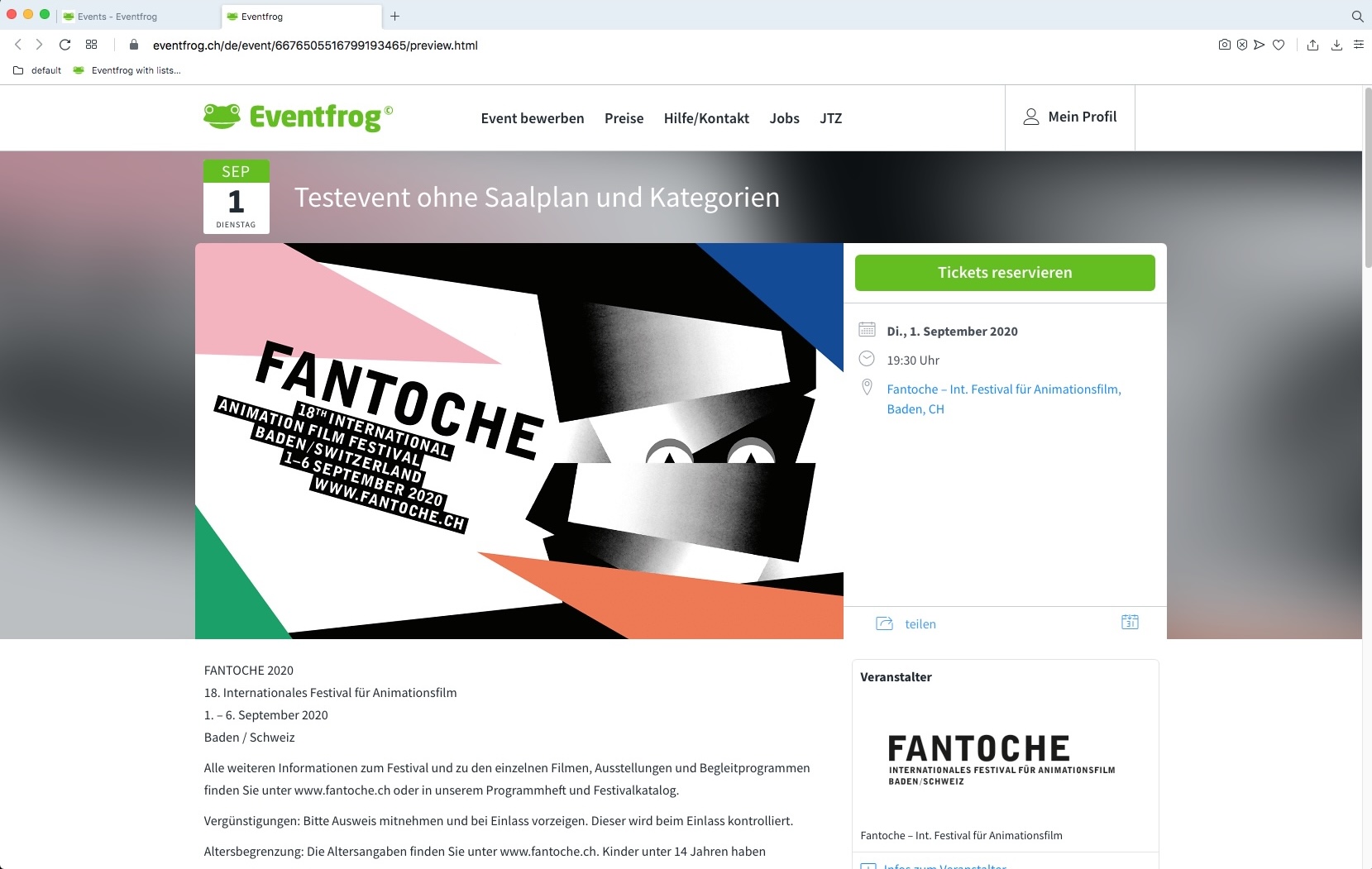 Ticketing-Umstellung bzgl. IT und administrativen Folgen